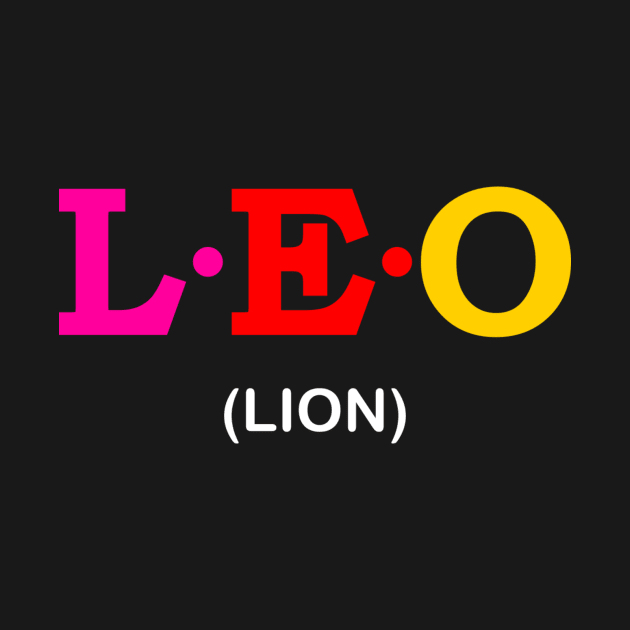 Leo - Lion. by Koolstudio