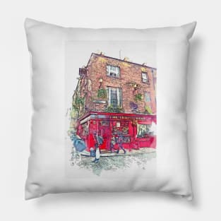 Dublin, The Temple Bar Pillow