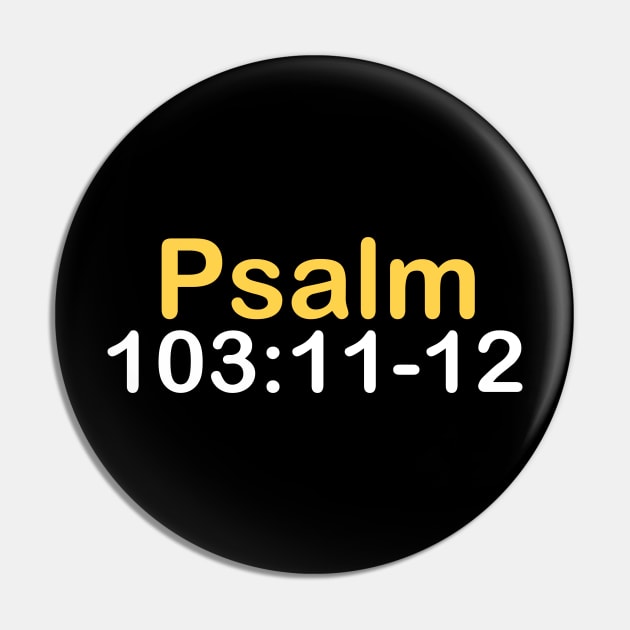 Psalm 103:11-12 Pin by theshop