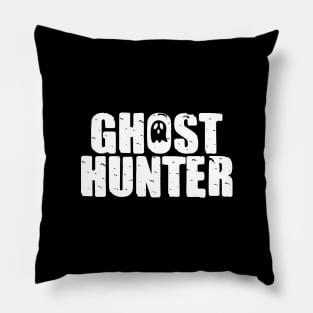 Ghost Hunter Design Pillow