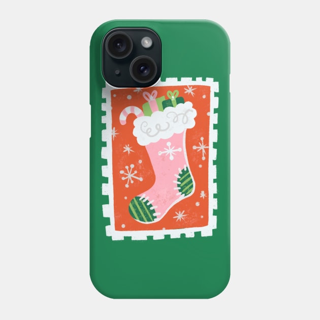 Stocking Stamp Phone Case by Alexandra Franzese