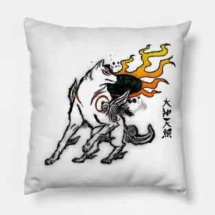 Amaterasu Ink Pillow