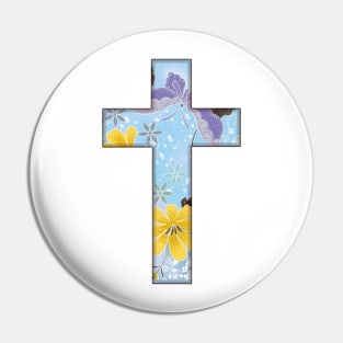 Christian Cross Pin