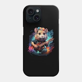 Hamster Playing Guitar Phone Case