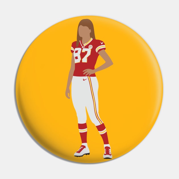 Chiefs Fans, 87 Kansas City Pin by Megadorim