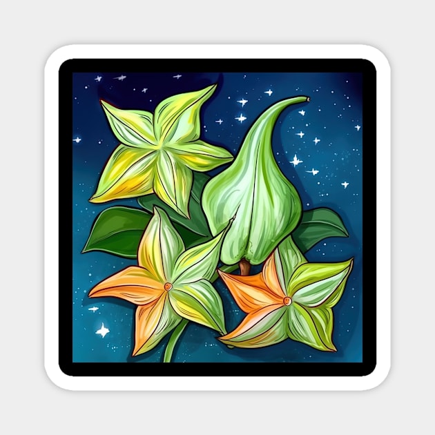 Star fruit Magnet by ComicsFactory