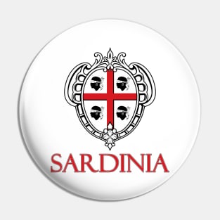 Sardinia - Coat of Arms Design Pin