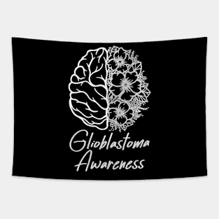 in Gray Glioblastoma Awareness Tapestry