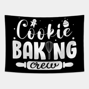 Cookie Baking Crew Funny Christmas Holiday Cookies Gift Tapestry