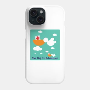 Pelicans and Medical Boxes Phone Case