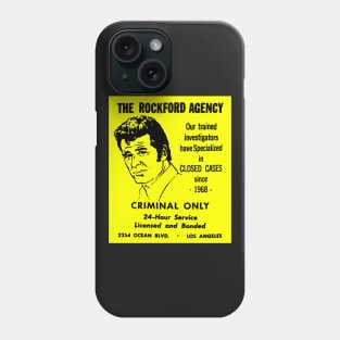 The Rockford Agency Phone Case