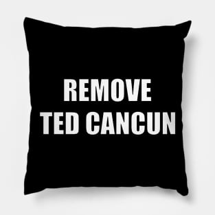 Remove Ted Cancun Pillow