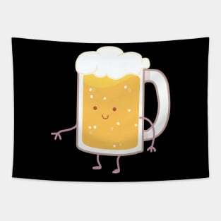 Cute Beer Mug Tapestry