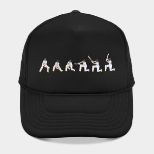 Cricket Bowling Sequence Hat