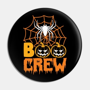 Halloween Boo Crew Pin