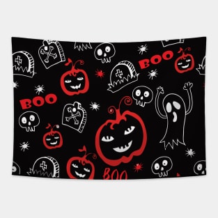 Jack Skellington  at nightmare before christmas, Jack smile and tim burton pattern Tapestry