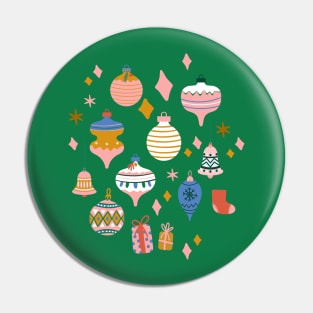 Christmas Ornaments Pin