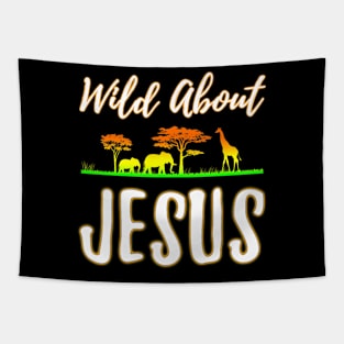 Wild About Jesus Sunday School Teacher Pastor Tapestry