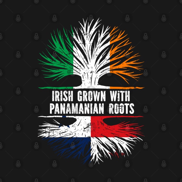 Irish Grown With Panamanian Roots Ireland Flag by silvercoin