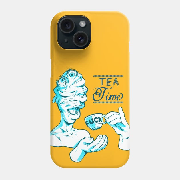 Tea Time Phone Case by Merdet