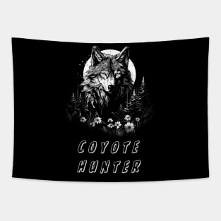 Coyote hunting Tapestry