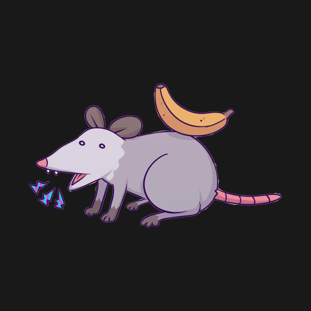 Banana Possum by Cruzncreations