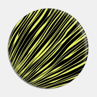 abstract striped zebra/tiger pattern in neon green/lime and black Pin