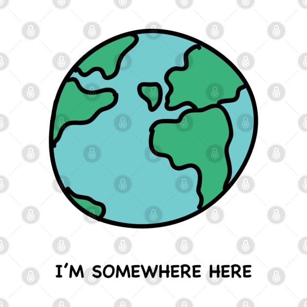 I’m Somewhere Here Pocket Version by Playful Creatives