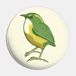 Rock Wren New Zealand Bird Pin