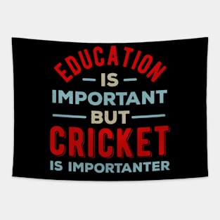 Funny Cricket Gift Tapestry