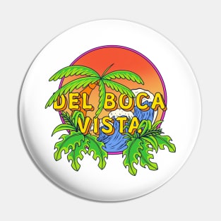 Del Boca Vista - Nature Style Fan Art Design Pin