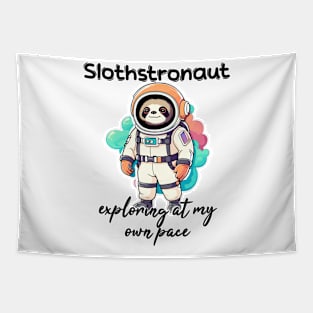 Slothstronaut - Exploring at my own pace Tapestry