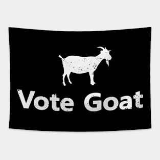 Vote Goat Tapestry