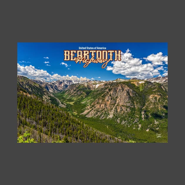 Beartooth Highway Wyoming and Montana by Gestalt Imagery