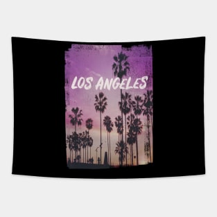 Los Angeles Grunge Design Tapestry