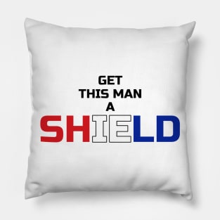 Get this man a shield Pillow