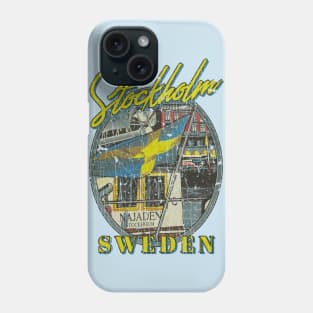 Stockholm, Sweden 1985 Phone Case