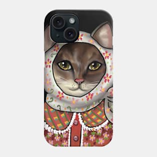 Tabby cat Phone Case