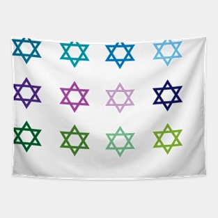 Jewish Stars Tapestry