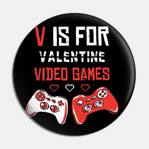 V is for Video Games #3 Pin by XYDstore