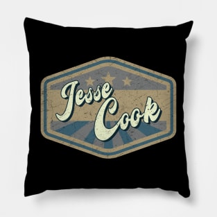 vintage Jesse Cook Pillow