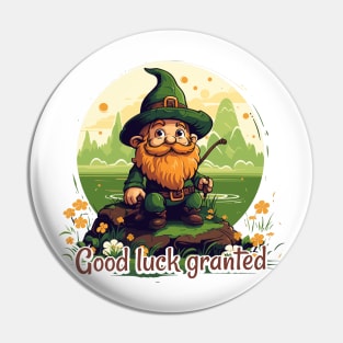 Good luck granted Pin