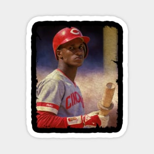 Eric Davis in Cincinnati Reds, 1997 Magnet