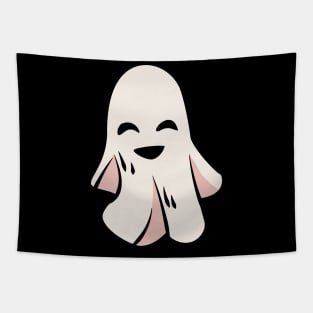 smiley Halloween ghost Tapestry