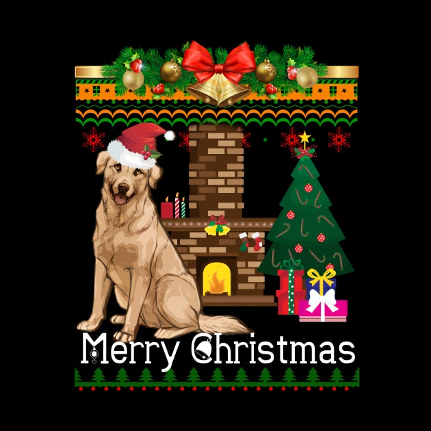 Ugly Christmas Sweater LABRADOR by LaurieAndrew