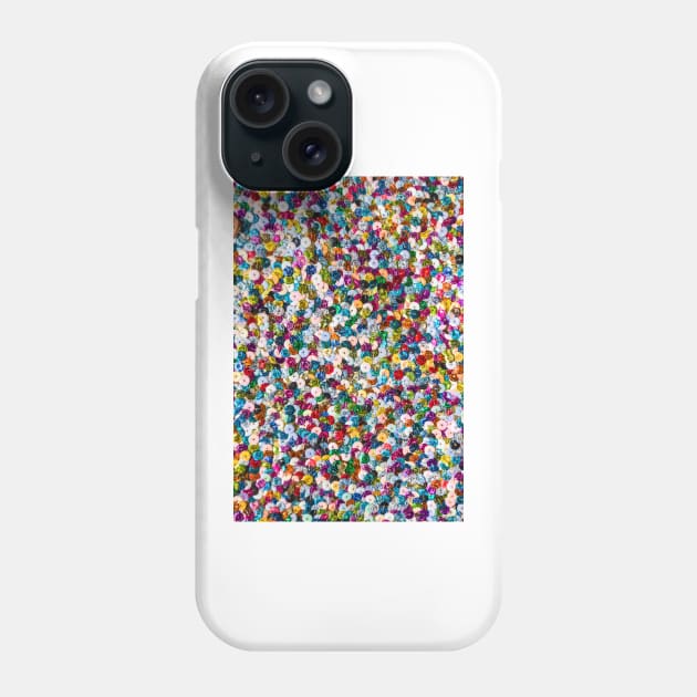 Colorful Sequins Phone Case by ZUCCACIYECIBO