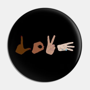 Love Letters Pin