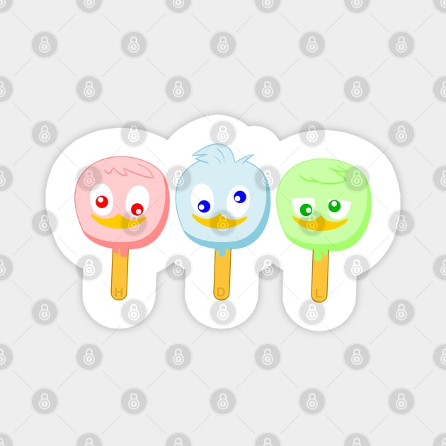 DuckTales Huey Dewey and Louie ice cream Ducktales TeePublic