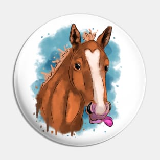 Cute foal Pin