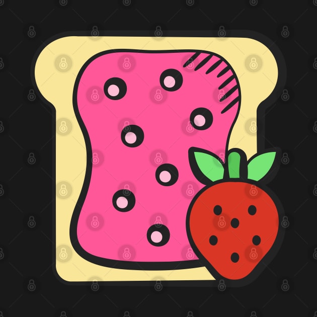 Strawberry Jam Bread by Teravitha